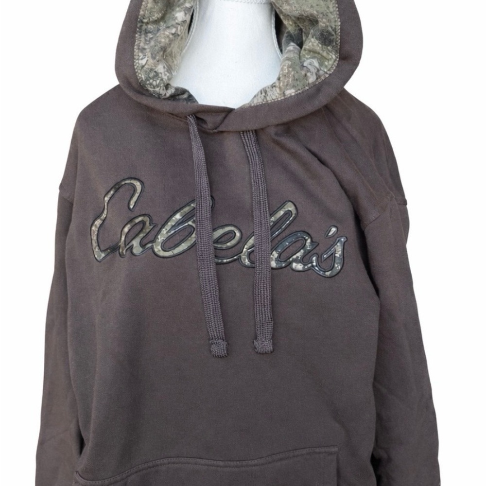 BUNDLE : 3 Graphic Hoodies | Rolling Stones ~ Bass Pro ~ Cabelas | Woman’s Large - Picture 10 of 12